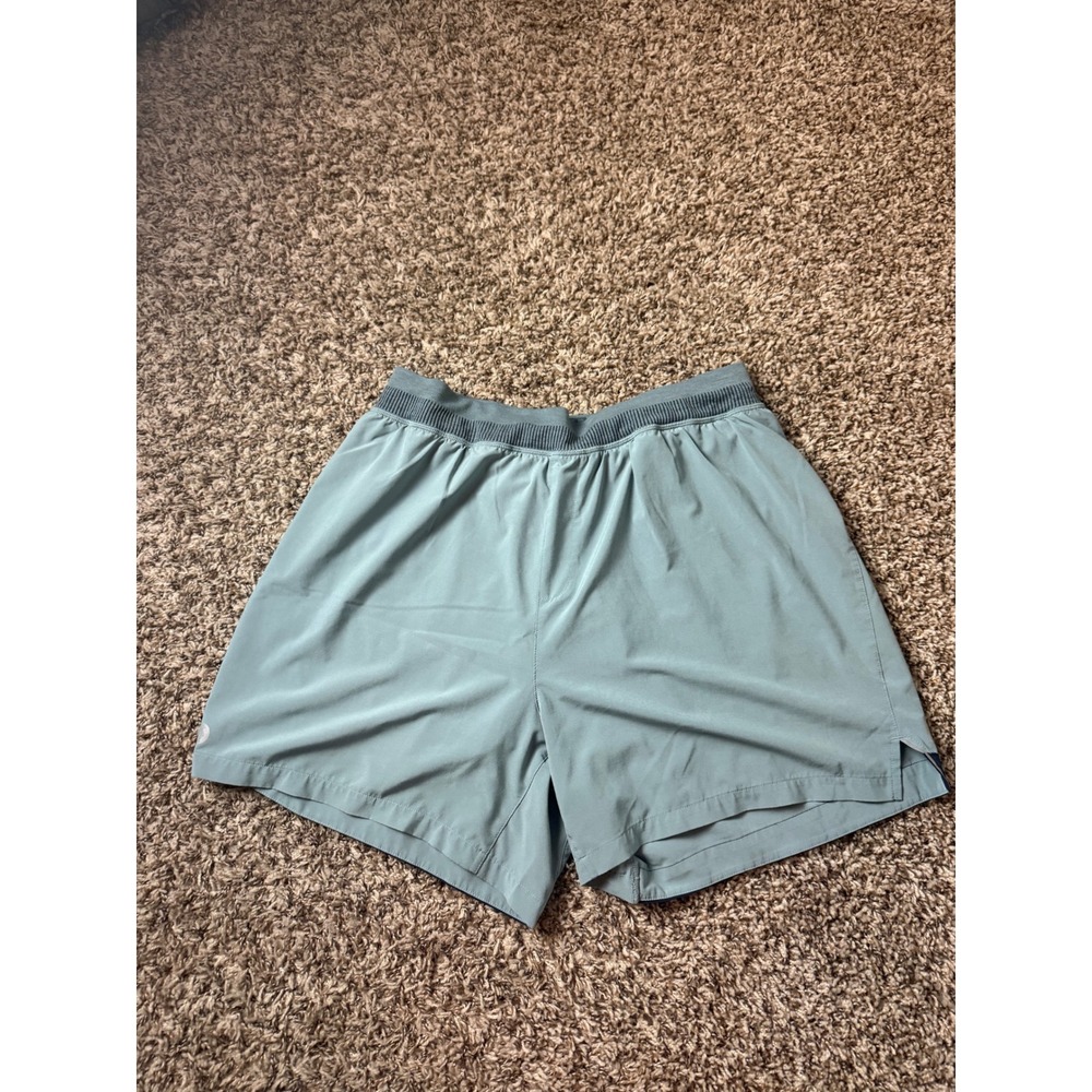 Smartwool Intraknit Active Lined Shorts Mens XL Blue Grey Running Athletic 7in
